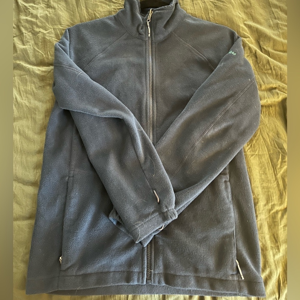 Columbia Kids Zip Up Fleece Jacket - Gray